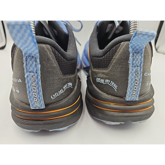 Brooks Cascadia 16 Womens Shoe Sz 9 B Trail Running Blue Black - Picture 4 of 7